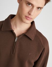 Sweat col polo