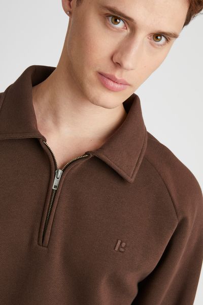 Sweat col polo