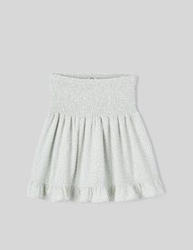 Jupe short imprimé fleurs