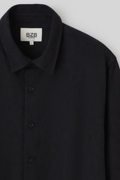 Chemise jacquard
