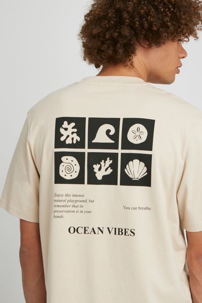 T-shirt imprimé devant dos