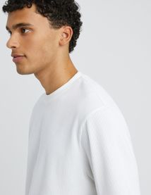 T-shirt structur&eacute; c&ocirc;tes