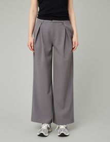 Pantalon large à pinces