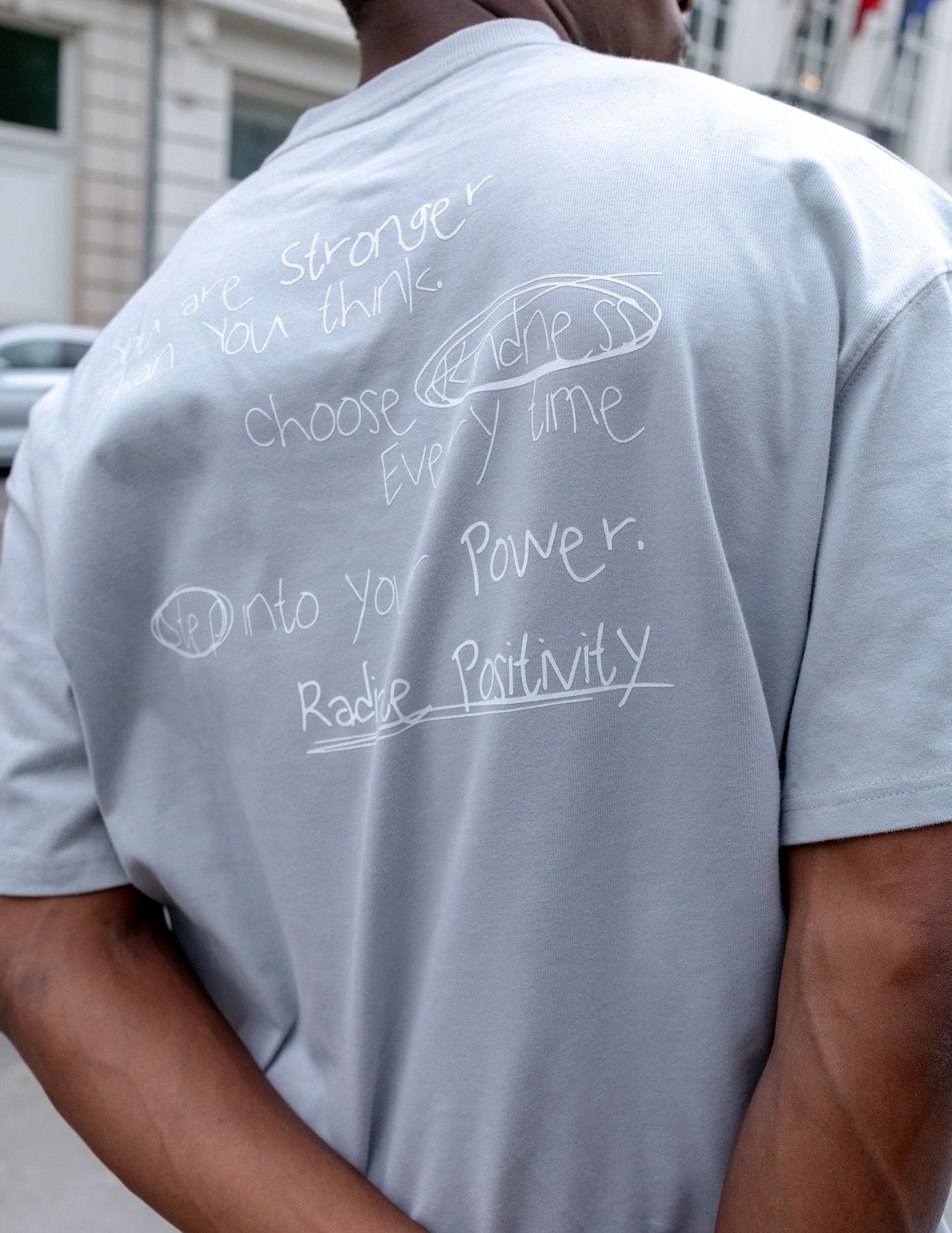 T-shirt imprim&eacute; devant/dos