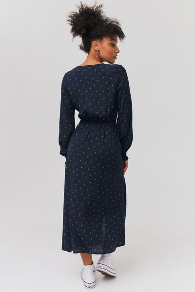Robe longue imprimée