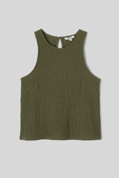 Débardeur avec tissu reliefé