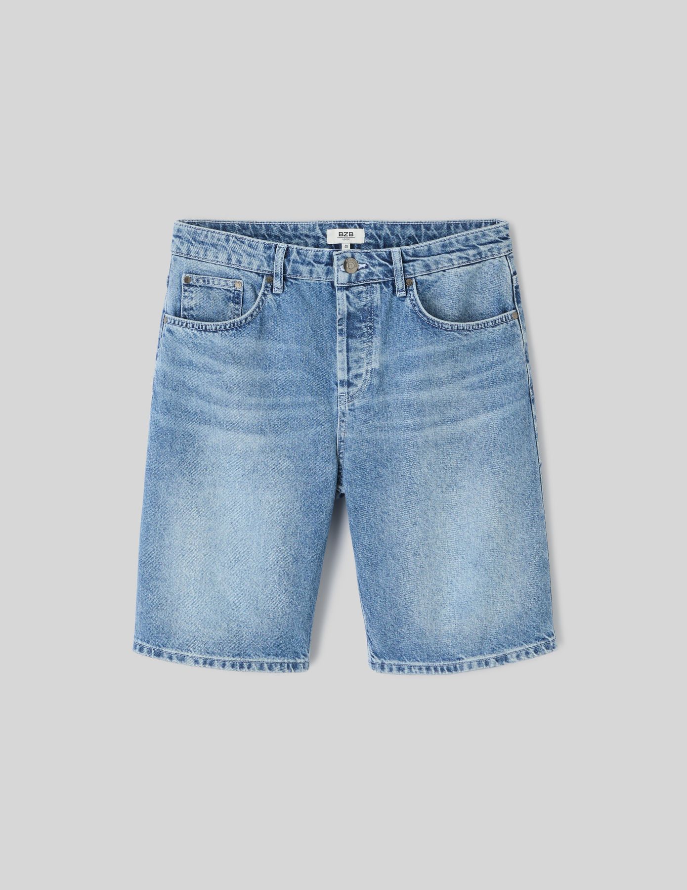 Bermuda en jean stone