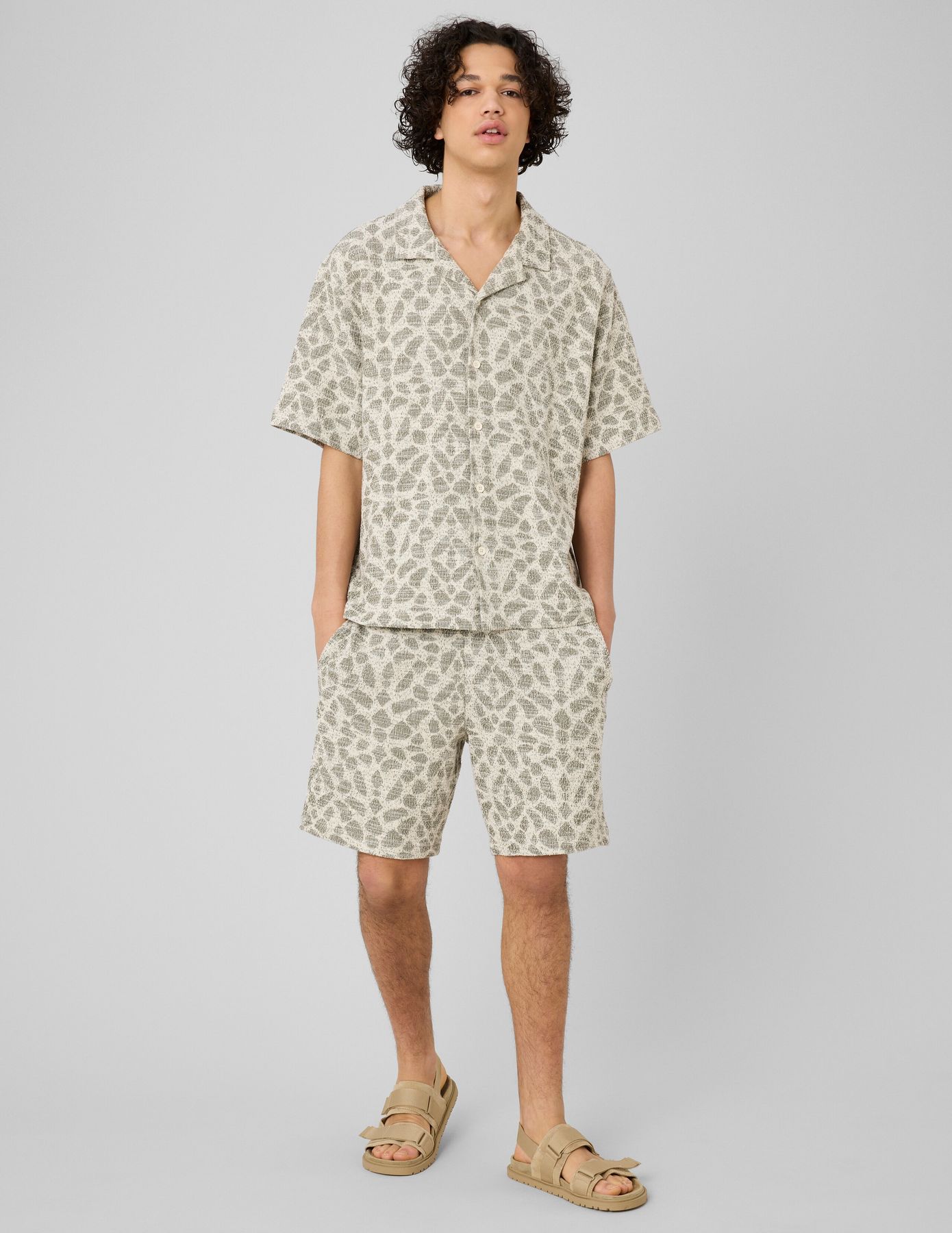 Bermuda maille Jacquard