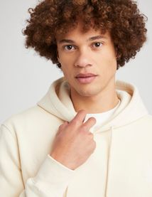 Sweat imprimé à capuche