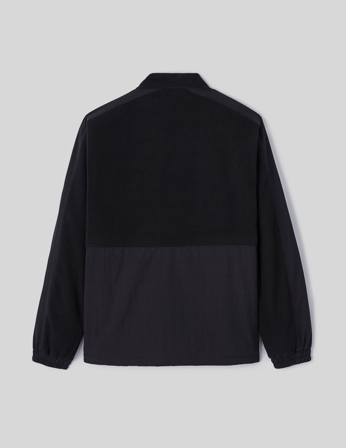 Veste zippée bi matière