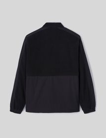 Veste zippée bi matière