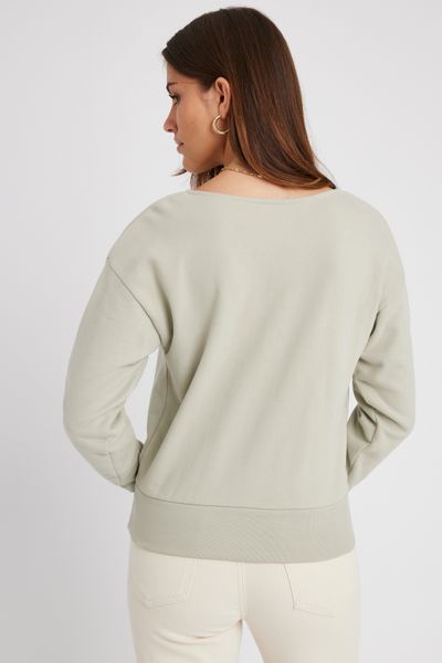 Sweat cache coeur devant/dos