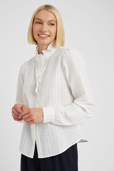 Chemise mati&egrave;re textur&eacute;e