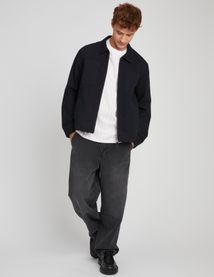 Veste zippée unie