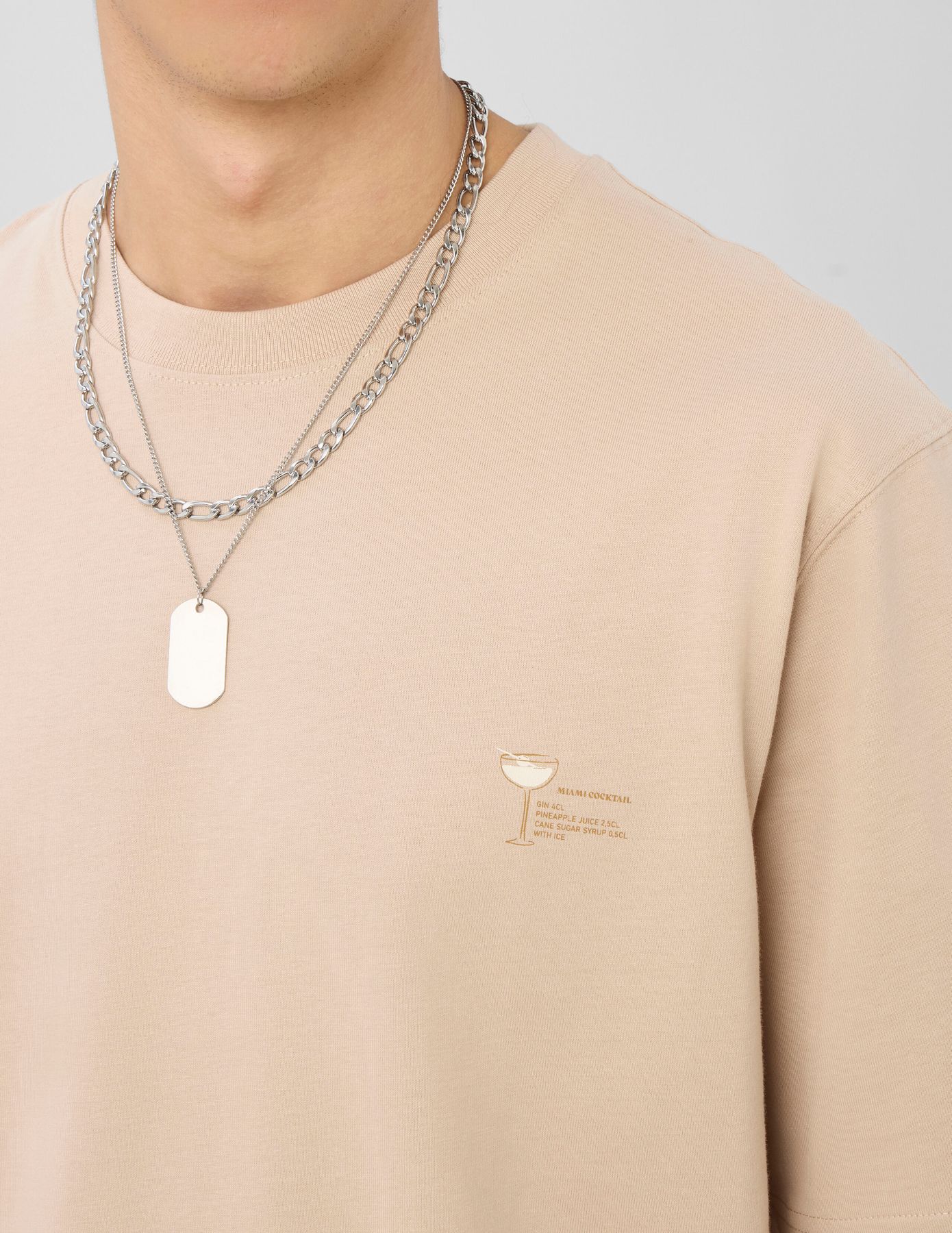 T-shirt imprim&eacute; devant/dos