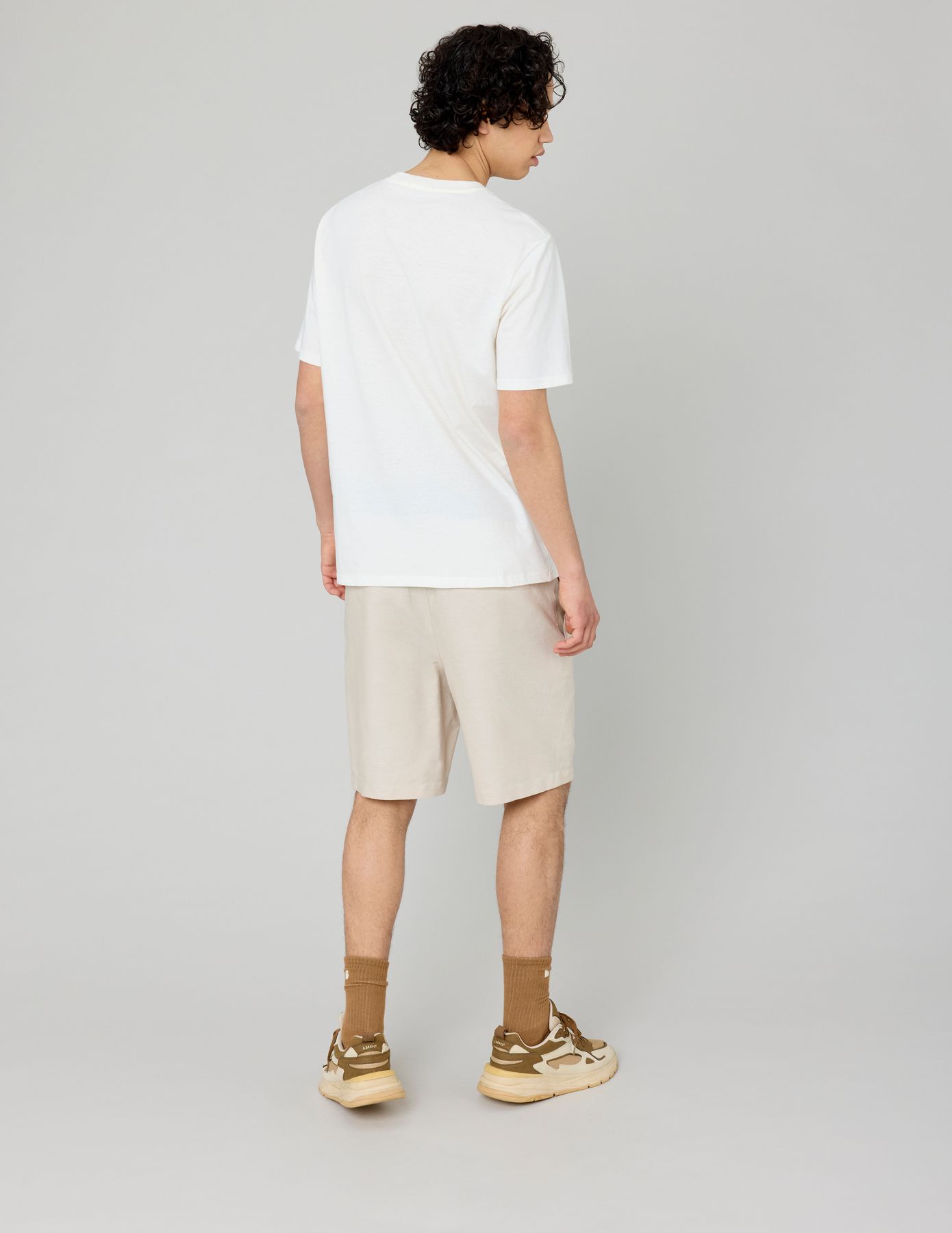 Bermuda coton lin