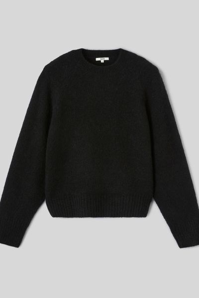 Pull col rond premium