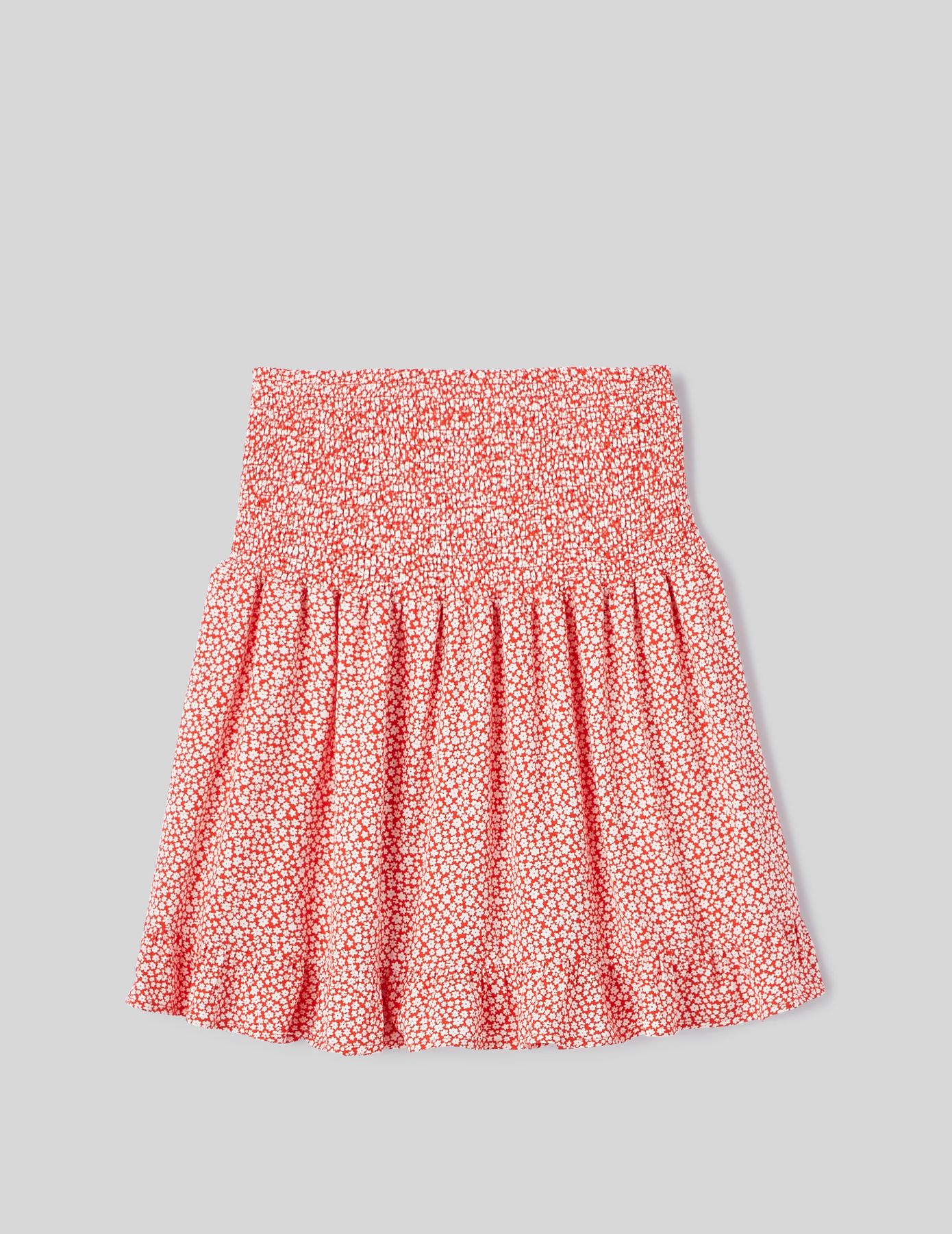 Jupe short imprimé fleurs