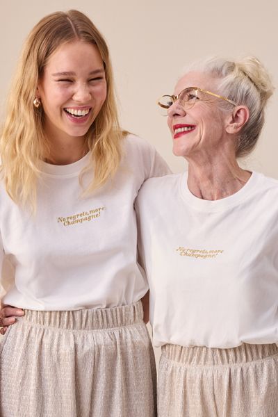 T-shirt brod&eacute;