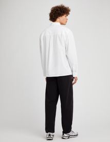 Chemise boxy en popeline de coton biologique