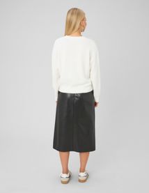 Jupe portefeuille midi