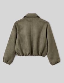 Veste en suédine