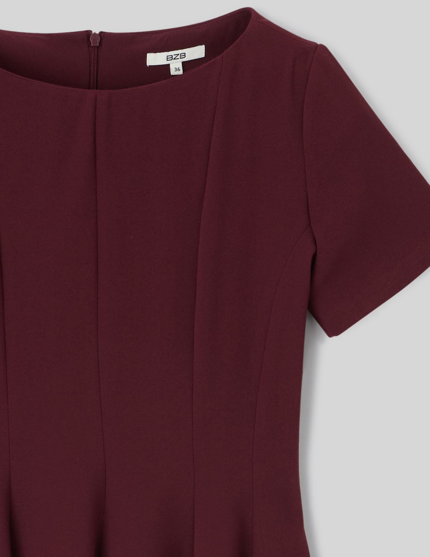 Robe courte patineuse en polyester recyclé
