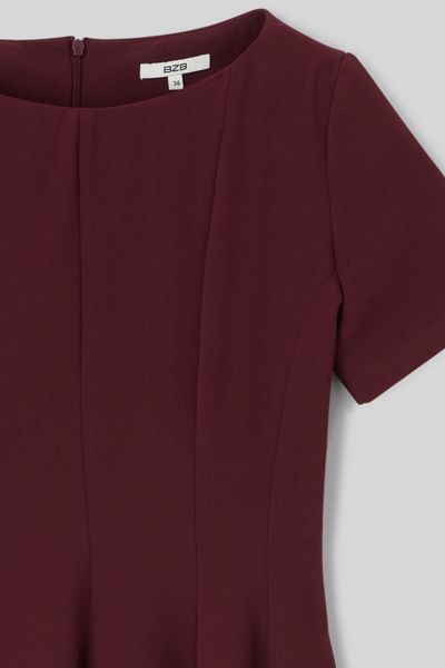 Robe courte patineuse en polyester recyclé