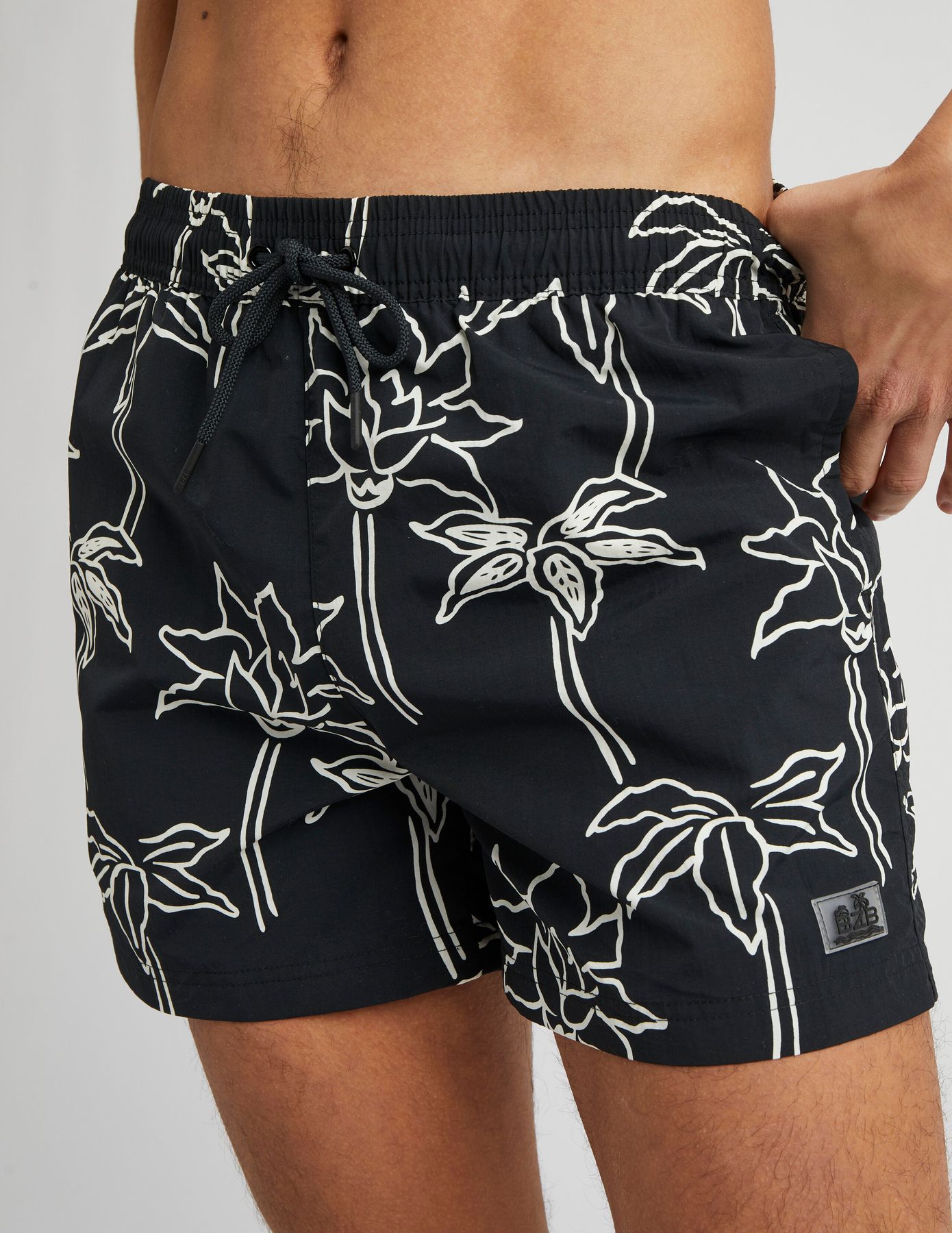 Short de bain imprimé