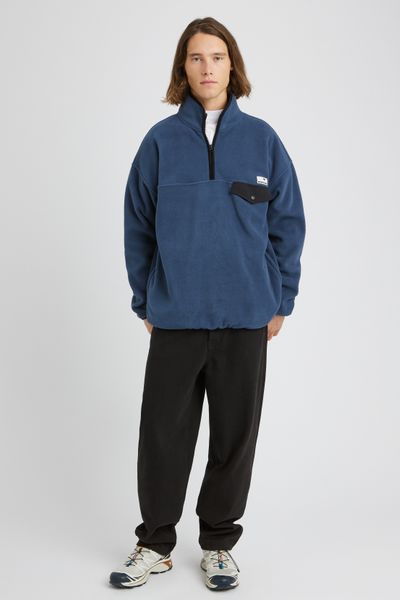 Polaire col montant zipp&eacute;