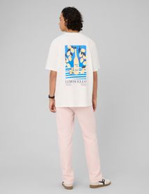 T-shirt imprim&eacute; devant / dos