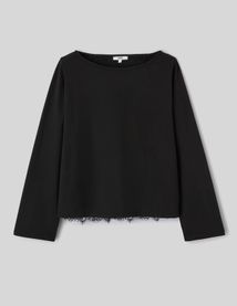 T-shirt dentelle dos