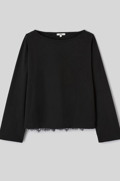 T-shirt dentelle dos