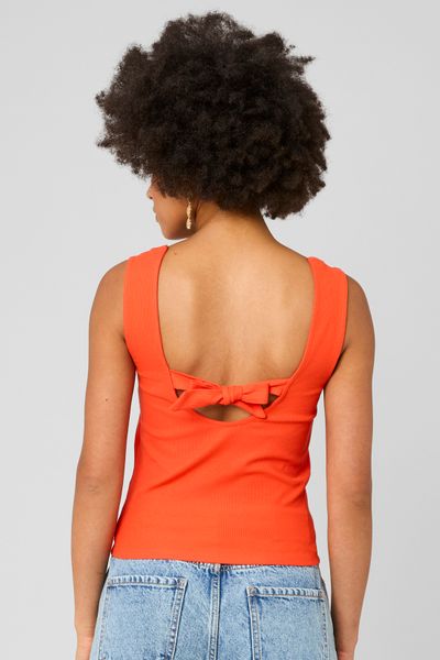 D&eacute;bardeur avec d&eacute;tail de n&oelig;ud au dos