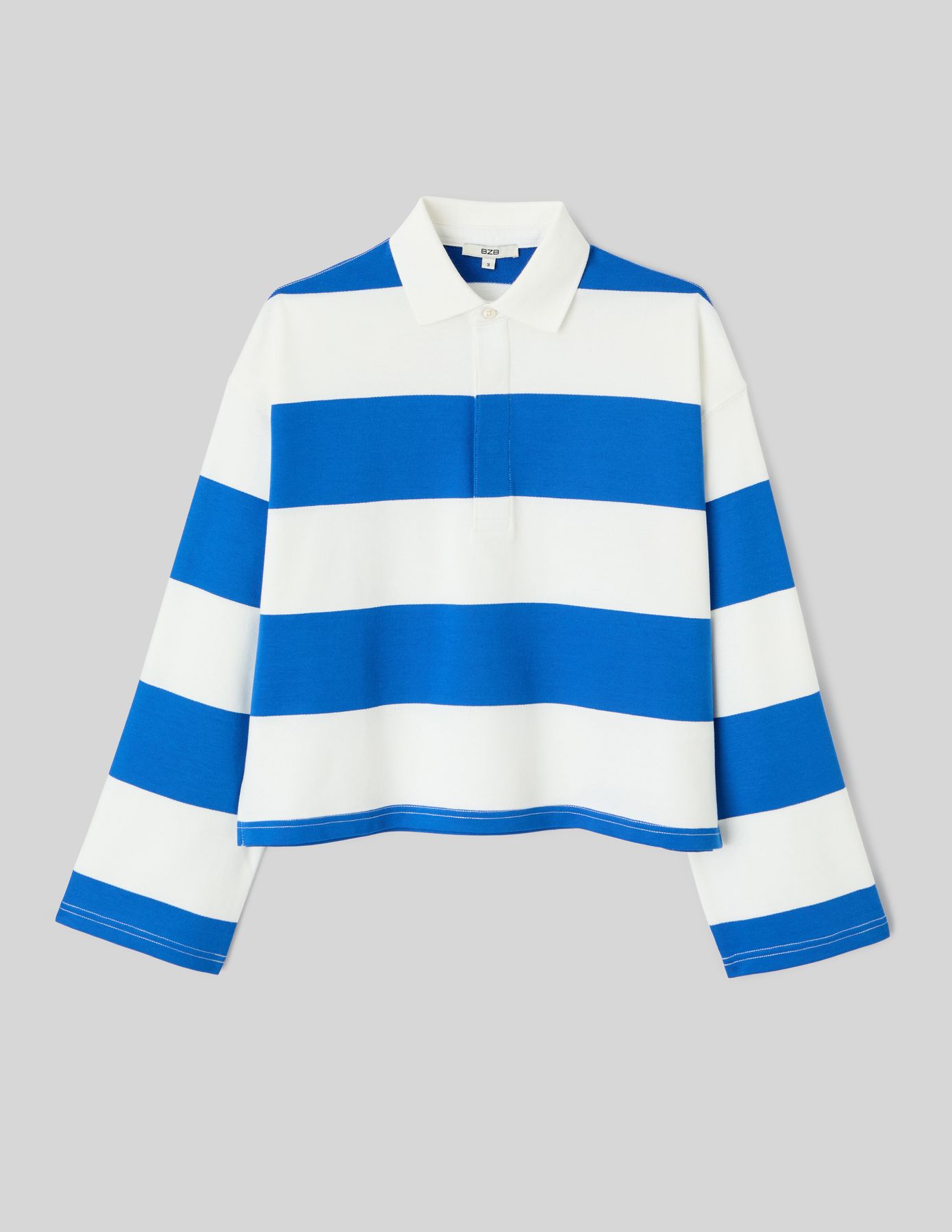 T-shirt col polo ray&eacute;