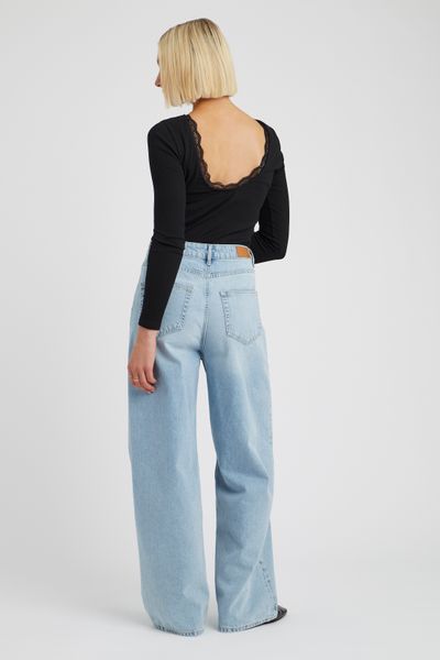 T-shirt dos nu dentelle