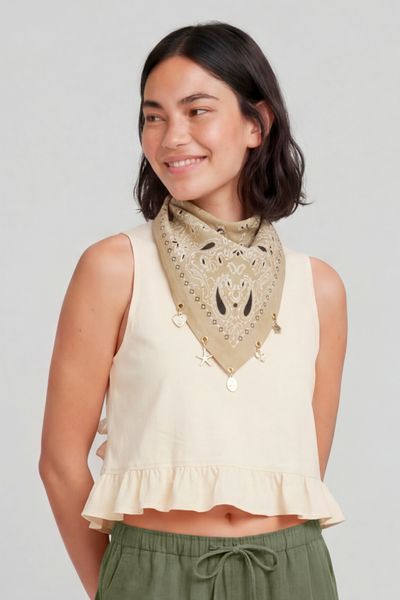 Top avec n&oelig;uds au dos