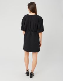 Robe courte jacquard