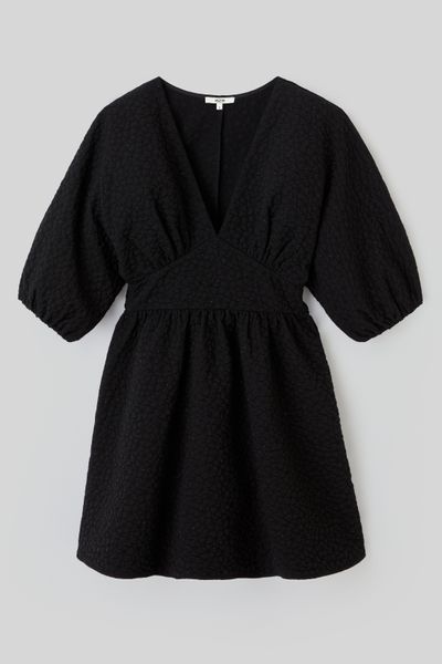 Robe courte jacquard