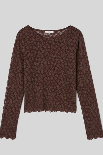 T-shirt dentelle