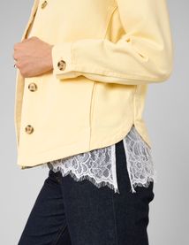 Veste garment dyed