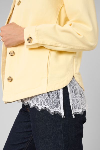 Veste garment dyed