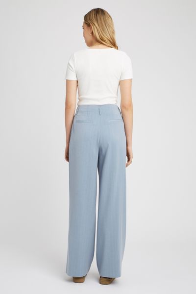 Pantalon tailleur rayé