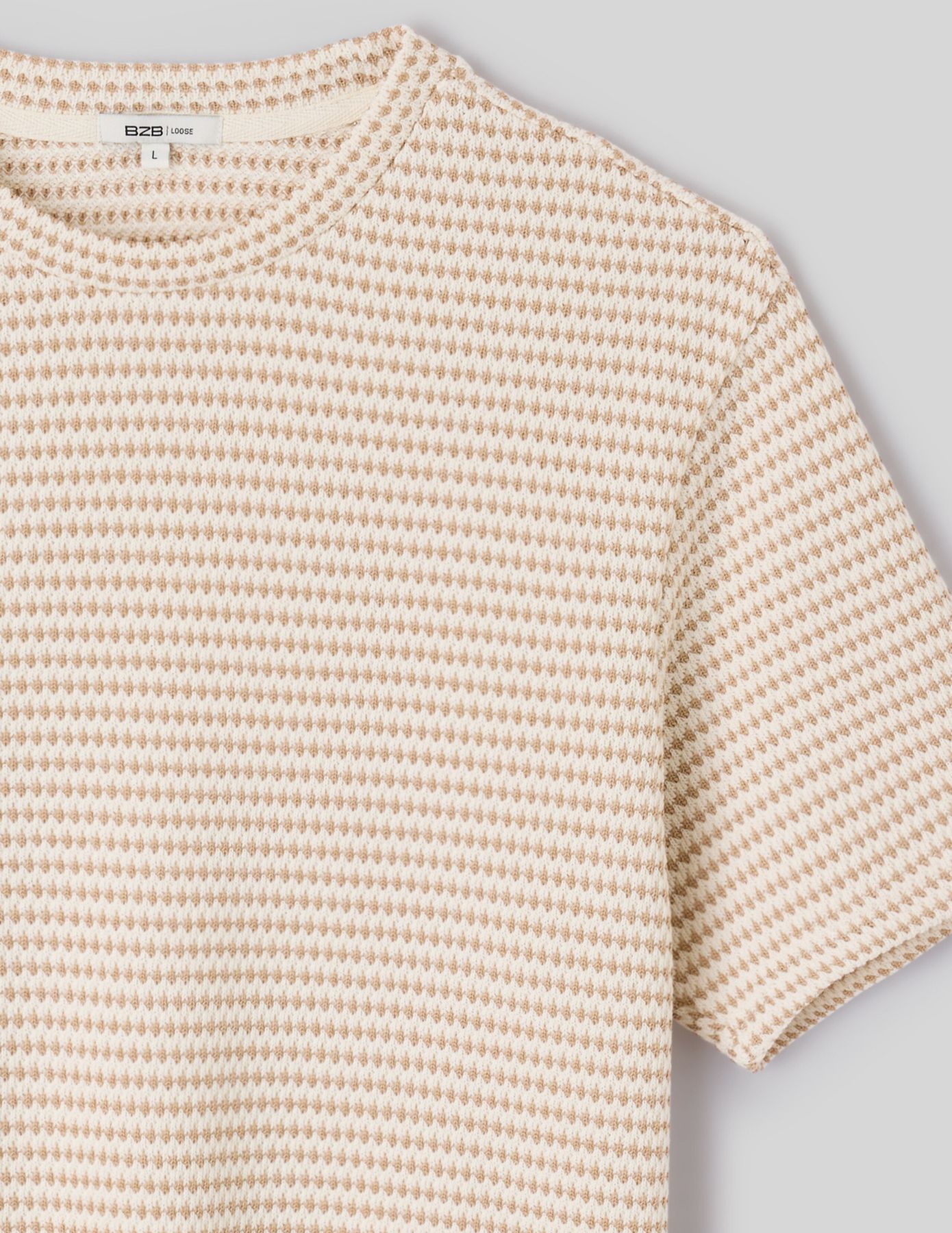 T-shirt rayures tricot