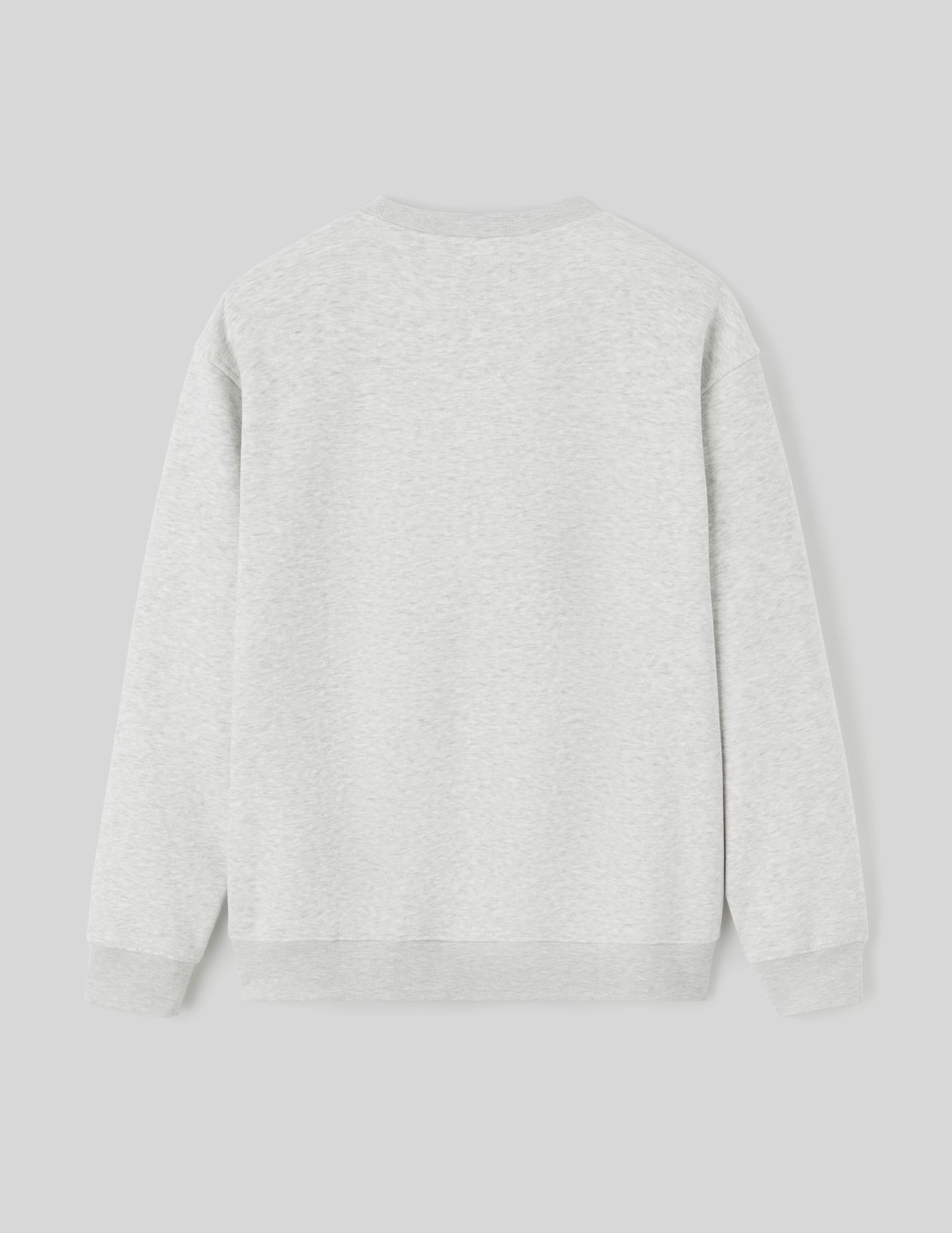 Sweat col rond uni