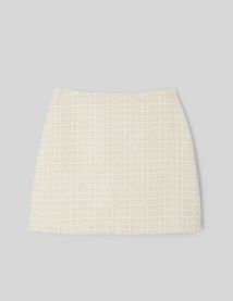 Jupe courte tweed