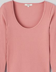 T-shirt manches longues uni