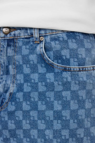 Loose jean imprim&eacute;