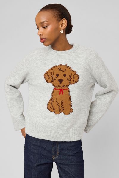 Pull motif chien