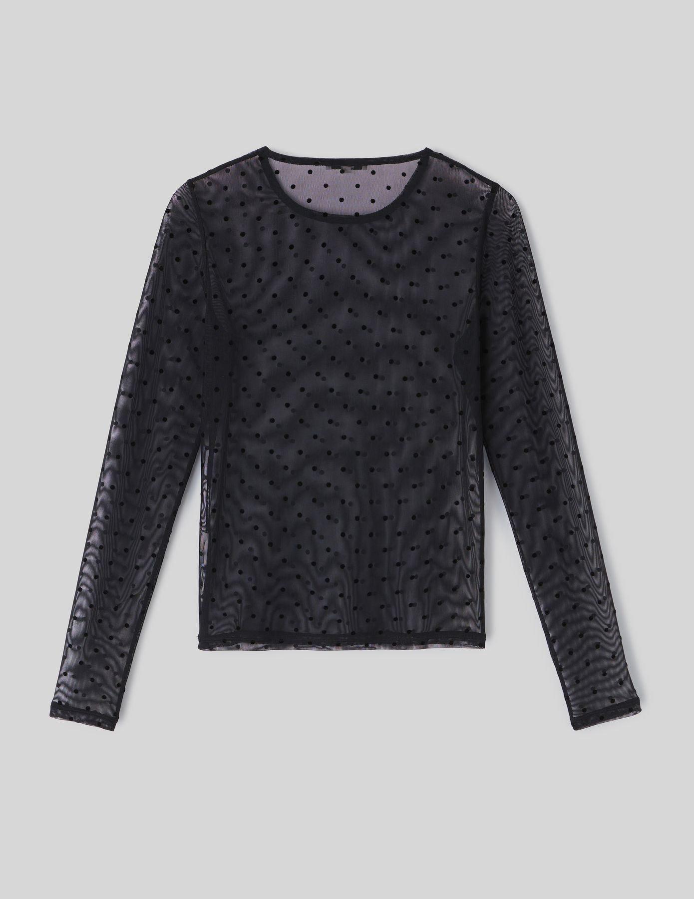 T-shirt r&eacute;sill&eacute; imprim&eacute; flock